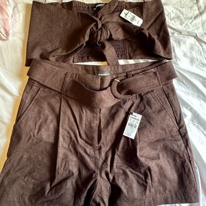 Express Two Piece top and short set